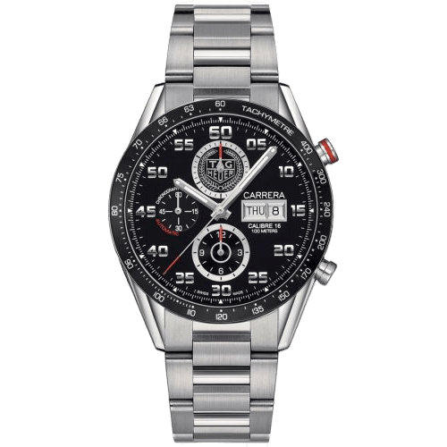 Carrera Calibre 16 Day Date 43 Stainless Steel / Ambassador