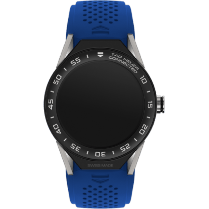Carrera Connected Modular 45 Titanium / Ceramic / Electric Blue Rubber