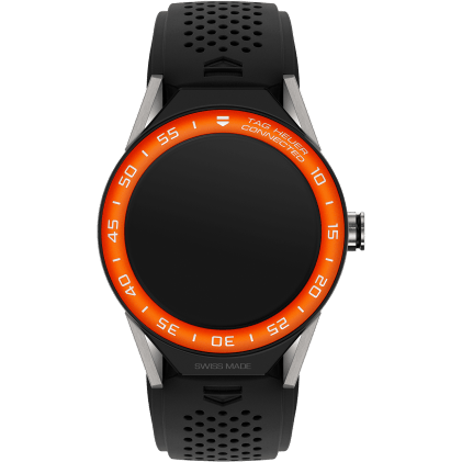 Carrera Connected Modular 45 Titanium / Orange Aluminum / Black Rubber