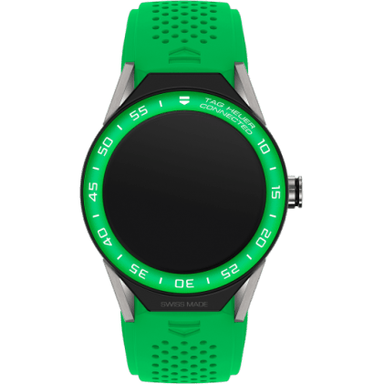Carrera Connected Modular 45 Titanium / Green Aluminum / Green Rubber