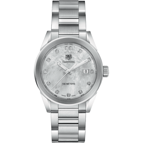 Carrera Quartz 36 Stainless Steel / MOP / Bracelet