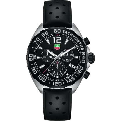 Formula 1 Chronograph Quartz 43 Stainless Steel / Black / Rubber