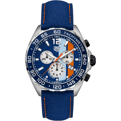 Formula 1 Chronograph Quartz 43 Stainless Steel / Calf/ Alcantara
