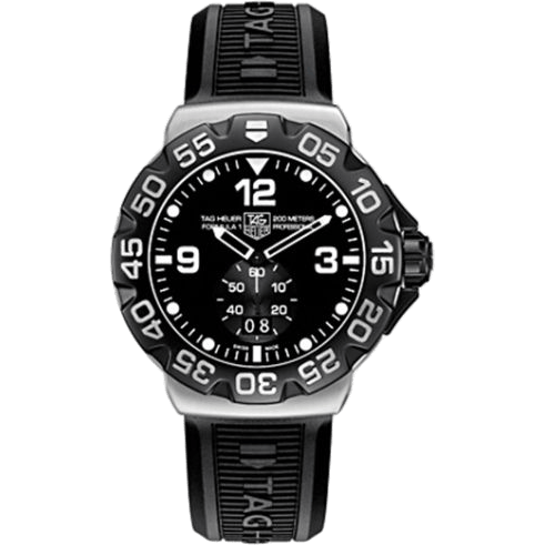 Formula 1 Big Date 44 Stainless Steel / Black / Rubber