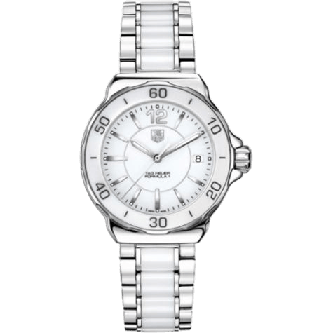 Formula 1 Quartz 37 Stainless Steel / White / Bracelet