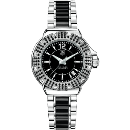 Formula 1 Quartz 37 Stainless Steel / Ruby / Black / Bracelet