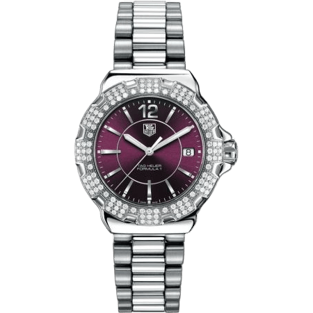 Formula 1 Quartz 37 Stainless Steel / Diamond / Purple