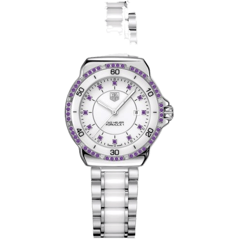 Formula 1 32 Stainless Steel / Sapphire / White / Bracelet