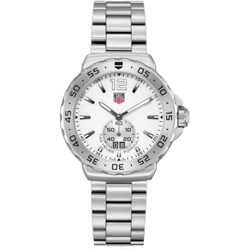 Formula 1 Big Date 42 Stainless Steel / White / Bracelet