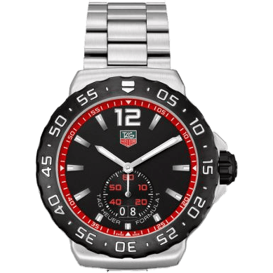 Formula 1 Big Date 42 Stainless Steel / Black / Bracelet