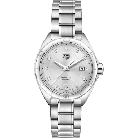 Formula 1 Quartz 35 Stainless Steel / Silver - Diamond / Bracelet