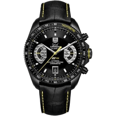 Grand Carrera Calibre 17 RS150 Titanium PVD / Black - Yellow / Alligator