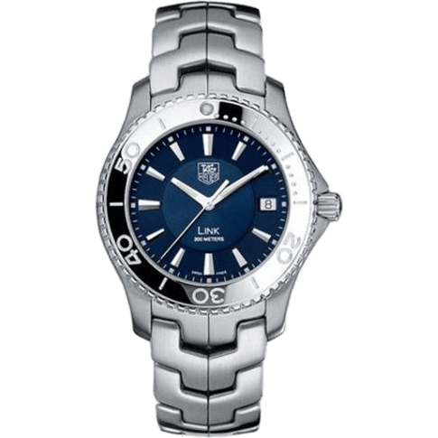 Link Quartz 39 Stainless Steel / Blue