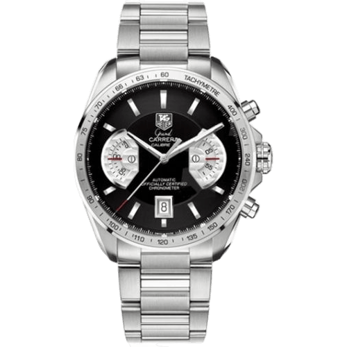 Grand Carrera Calibre 17 RS 43 Stainless Steel / Black / Bracelet