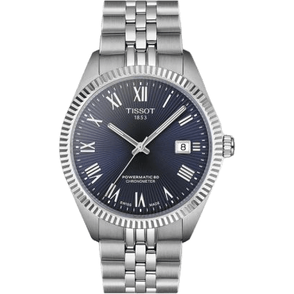 Ballade 39 Powermatic 80 Stainless Steel / Blue / Bracelet