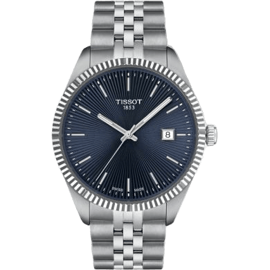 Ballade 40 Stainless Steel / Blue / Bracelet