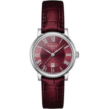 Carson Premium Quartz 30 Stainless Steel / Burgundy