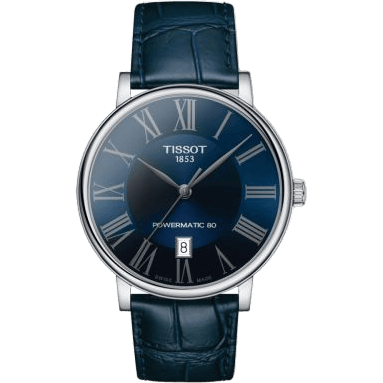 Carson Premium Powermatic 80 Stainless Steel / Blue / Strap