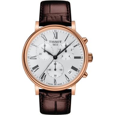 Carson Premium Chronograph Rose Gold / Silver
