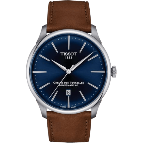 Chemin Des Tourelles Powermatic 80 42 Stainless Steel / Blue