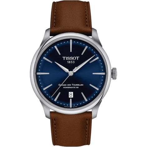 Chemin Des Tourelles Powermatic 80 39 Stainless Steel / Blue