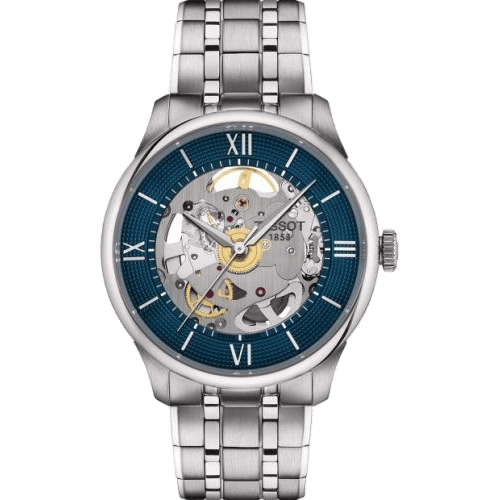 Chemin Des Tourelles Squelette Stainless Steel / Blue / Bracelet