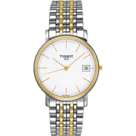 Desire Quartz 34 Stainless Steel / Yellow Gold PVD / Silver / Bracelet