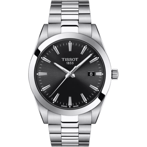 Gentleman Quartz Stainless Steel / Black / Bracelet