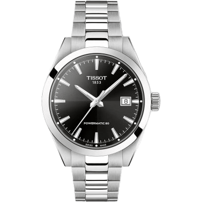 Gentleman Powermetic 80 38 Stainless Steel / Black / Bracelet