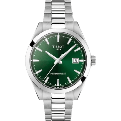 Gentleman Powermetic 80 38 Stainless Steel / Green / Bracelet