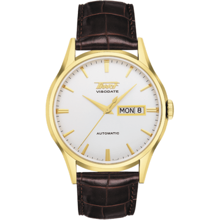 Visodate Automatic Yellow Gold PVD / Silver / Strap