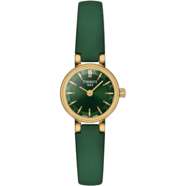 Lovely Round Rose Gold / Green