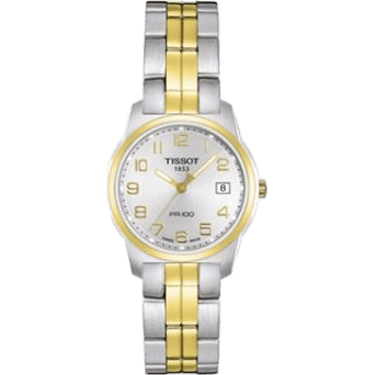 PR 100 Quartz 24.5 Stainless Steel / Yellow Gold PVD / Silver / Bracelet