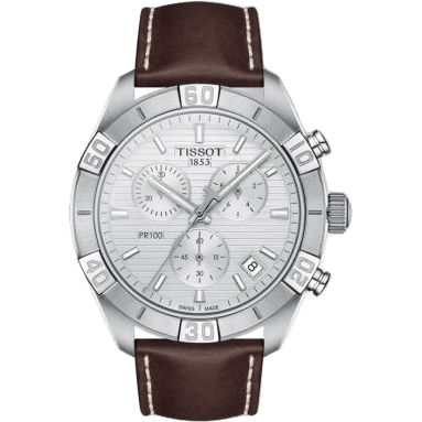 PR 100 Sport Gent Chronograph Stainless Steel / Silver