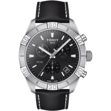 PR 100 Sport Gent Chronograph Stainless Steel / Black