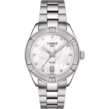 PR 100 Sport Chic 36 Stainless Steel / MOP / Bracelet