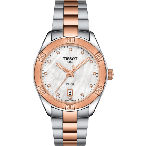 PR 100 Sport Chic 36 Stainless Steel / Rose Gold PVD / MOP / Bracelet