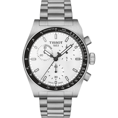PR516 Chronograph Quartz Stainless Steel / White / Bracelet