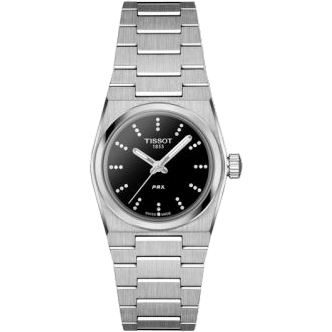 PRX Quartz 25 Stainless Steel / Black - Diamond
