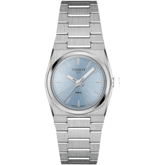 PRX Quartz 25 Stainless Steel / Ice Blue