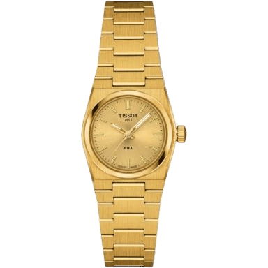 PRX Quartz 25 Yellow Gold / Champagne