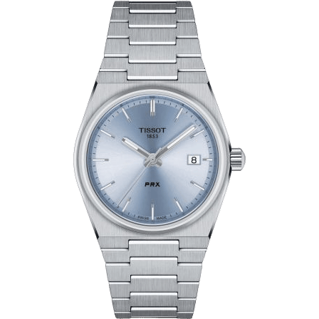 PRX Quartz 35 Stainless Steel / Ice Blue