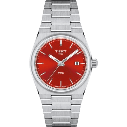 PRX Quartz 35 Stainless Steel / Red