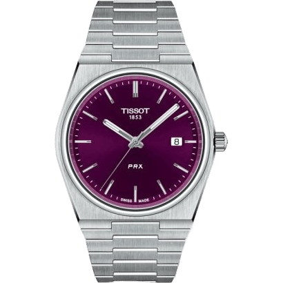 PRX Quartz 40 Stainless Steel / Purple / Chisholm Hunter