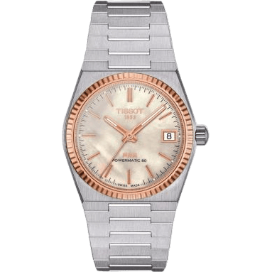 PRX 35 Powermatic 80 Stainless Steel - Rose Gold / MOP