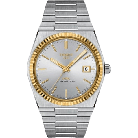 PRX Powermatic 80 Stainless Steel - Yellow Gold / Silver