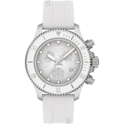 Seastar 1000 Quartz Chronograph Stainless Steel / White