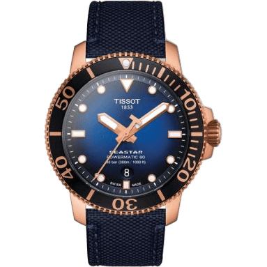 Seastar 1000 Powermatic 80 43 Rose Gold / Gradient Blue