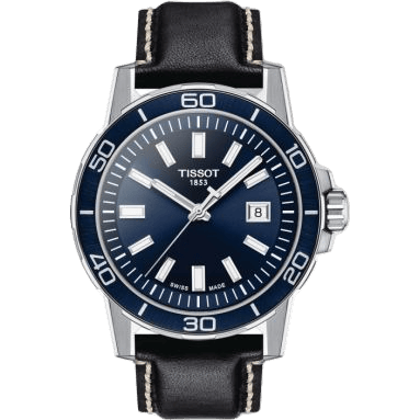 Supersport Stainless Steel / Blue