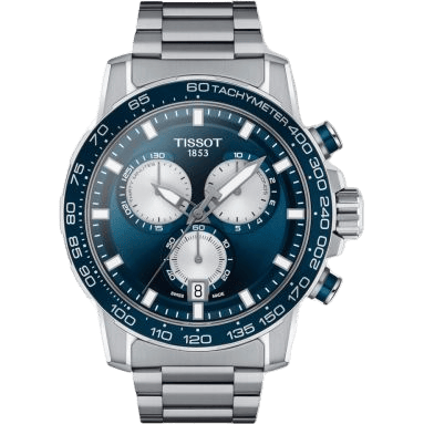 Supersport Chrono Stainless Steel / Blue / Bracelet